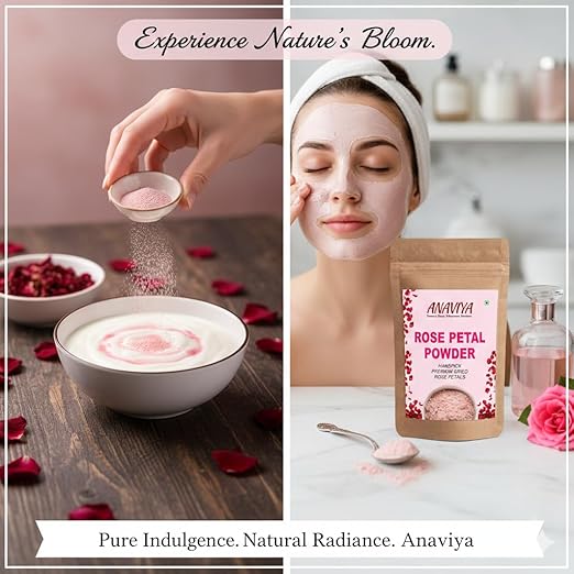 Natural Rose Petal Powder